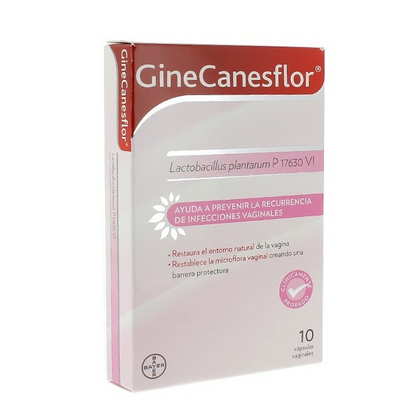 Gine-Canesten ginecanesflor 10 Cápsulas Vaginais